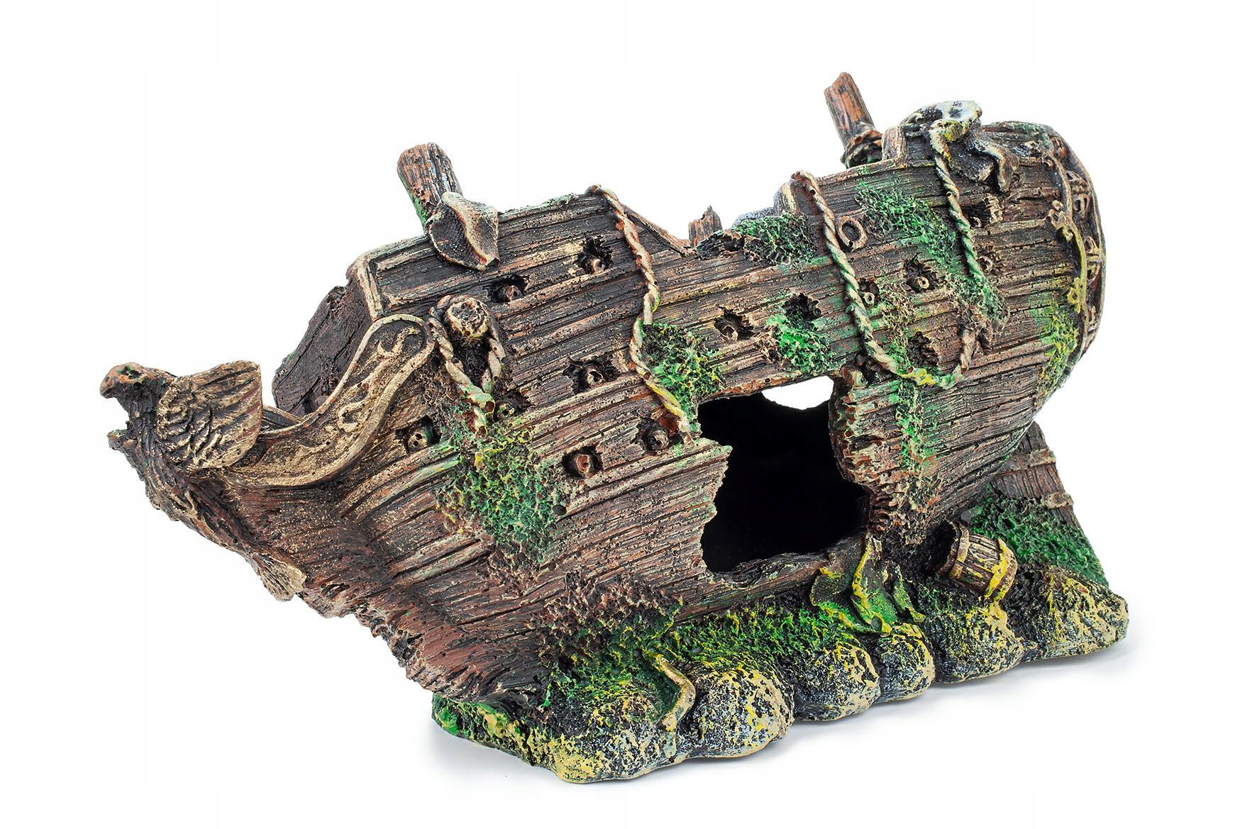 Levně Akvarijní ozdoba Happet U421 loď 26 cm