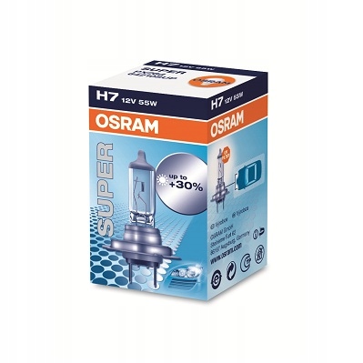 

Żarówka H7 12V 55W +30%