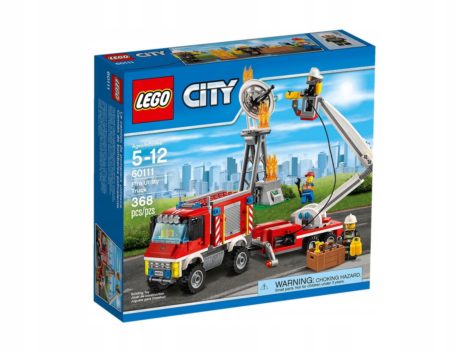Lego City 60111 Hasičský technický vůz Nové