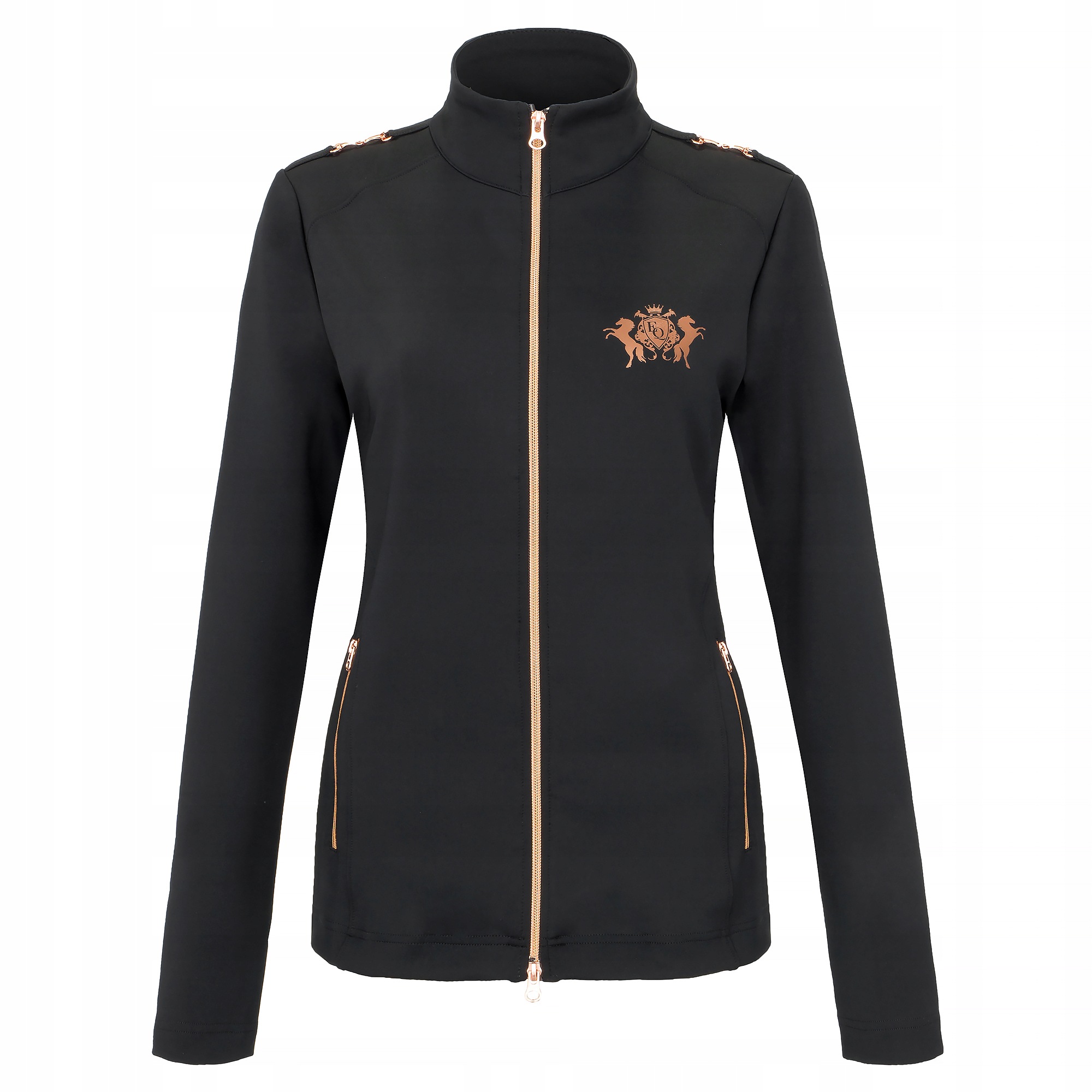 Mikina Equestrian Queen Henrietta 26AW dámská elegantní černá S