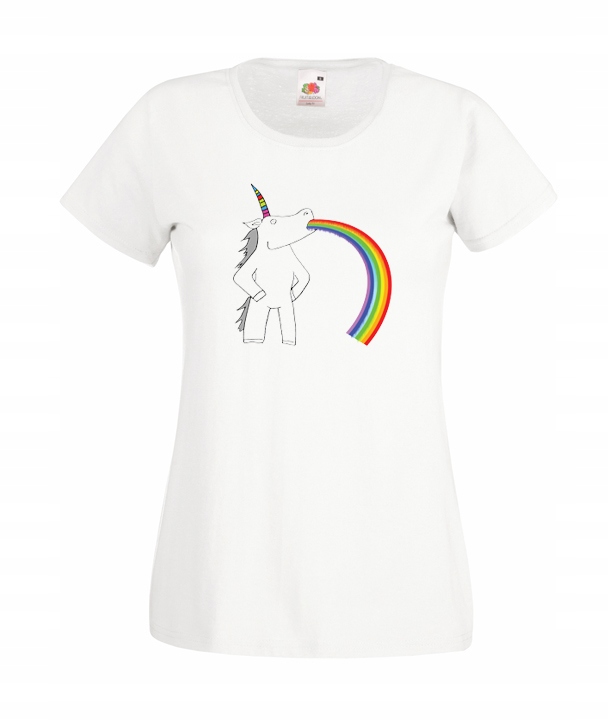 

S Koszulka Damska Unicorn Jednorożec Bądź Sobą