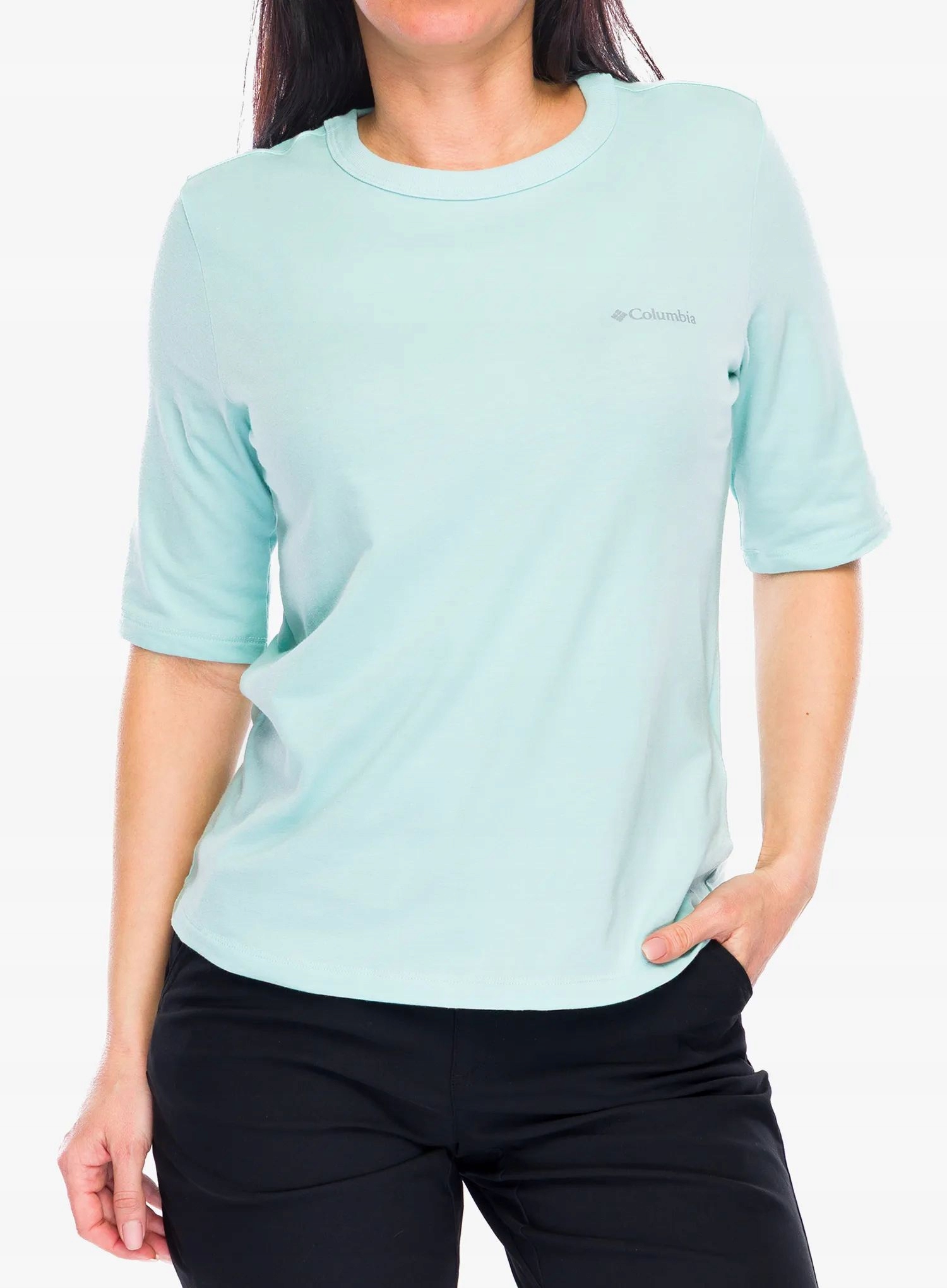 Dámské tričko Columbia Sun Trek 1/2 Sleeve Tee sprej/sprej Xs