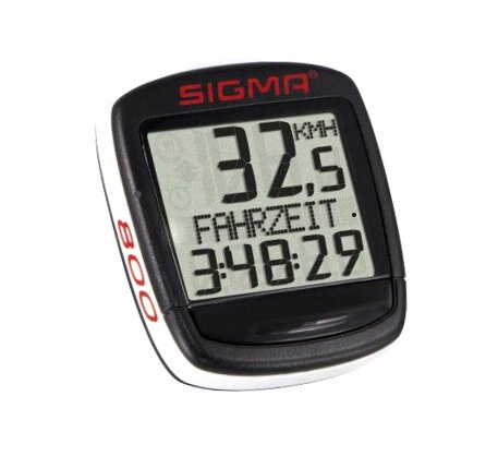 ! SIGMA BC 800 LICZNIK PRZEWODOWY NOWOŚĆ 8 FUNKCJI