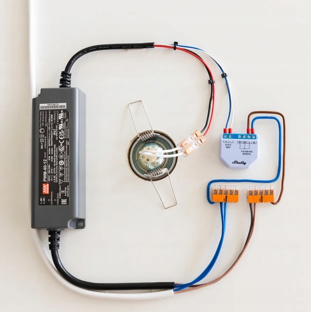 SHELLY Plus 0-10V Dimmer ściemniacz — 5