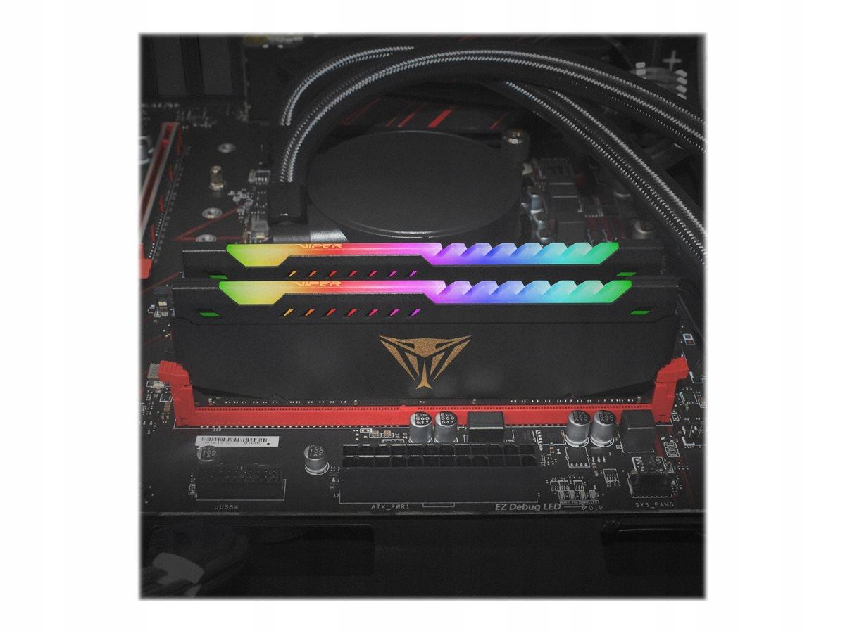 Patriot Viper Steel Rgb DDR4 32GB 2x16GB Kit 3600MHz DIMM