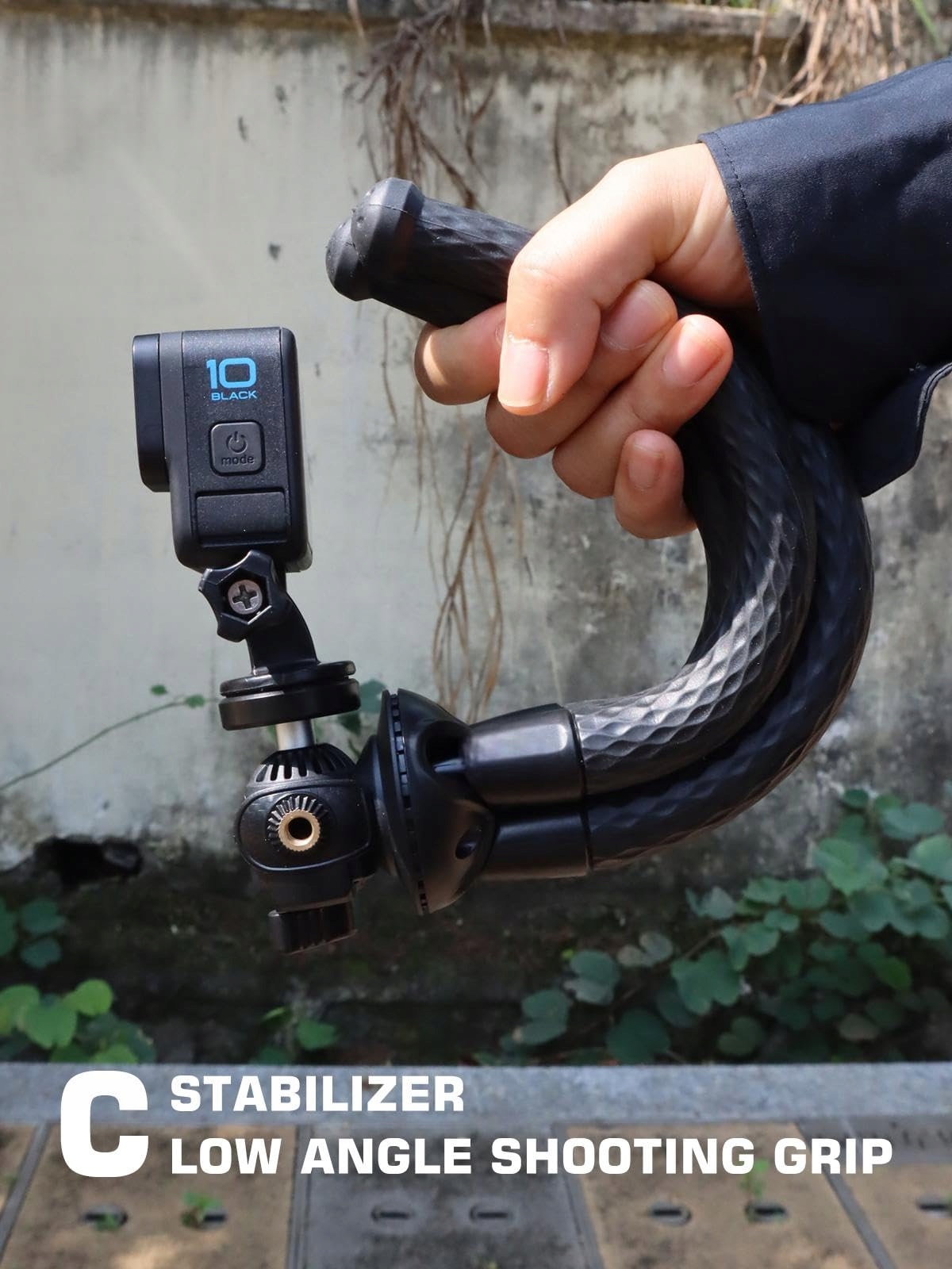 LAMMCOU Elastyczny Statyw Do Smartfona Z Adapterem GoPro I Uchwytami — miniatura 7