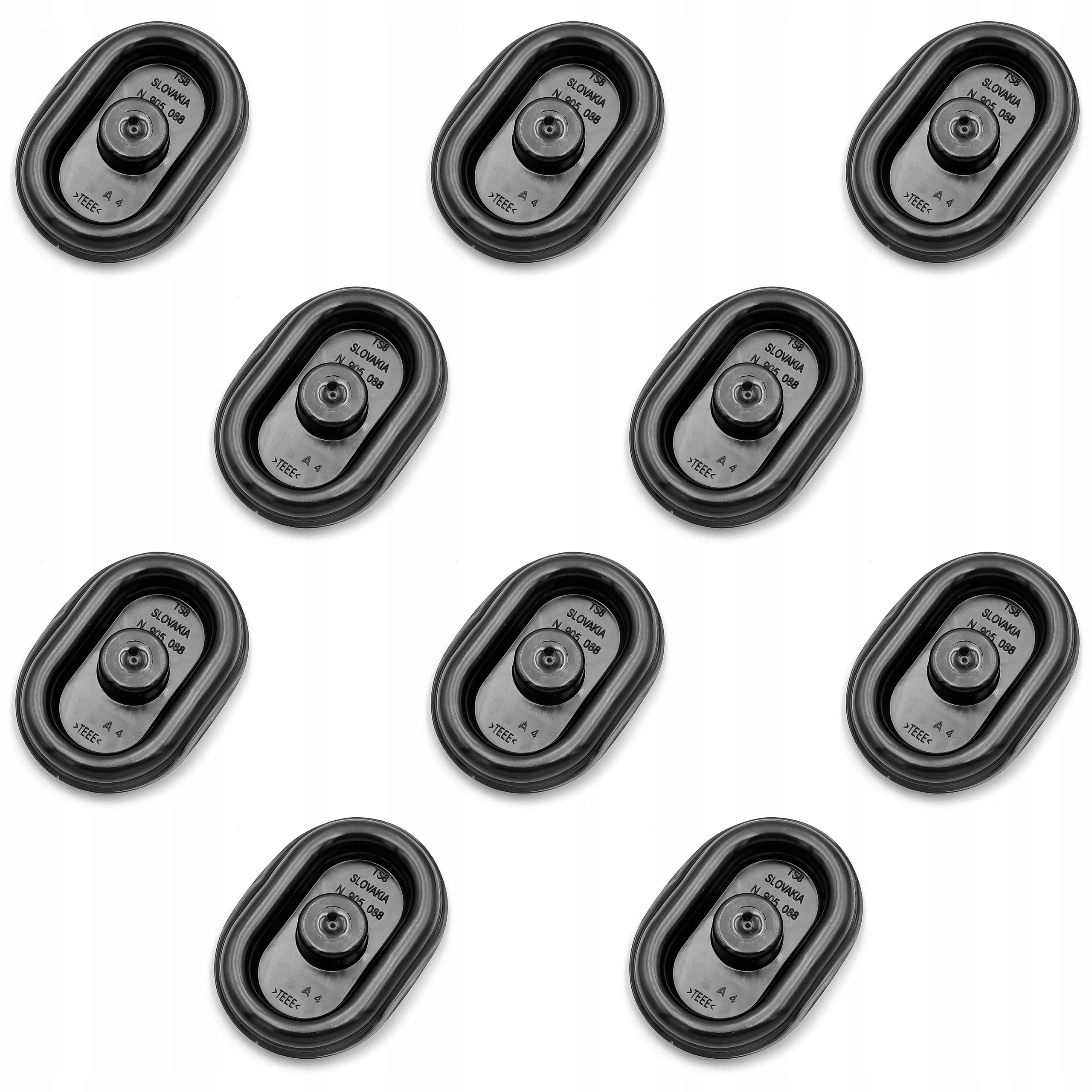 ZAŚLEPKA KOREK PODŁOGI PROGU PODWOZIA 25x45 VW AUDI SEAT ZESTAW