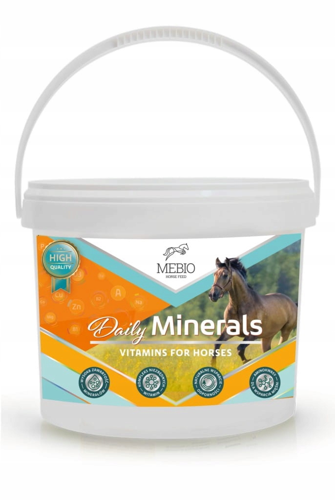 Witaminy i minerały Mebio Daily Minerals 4kg granulat