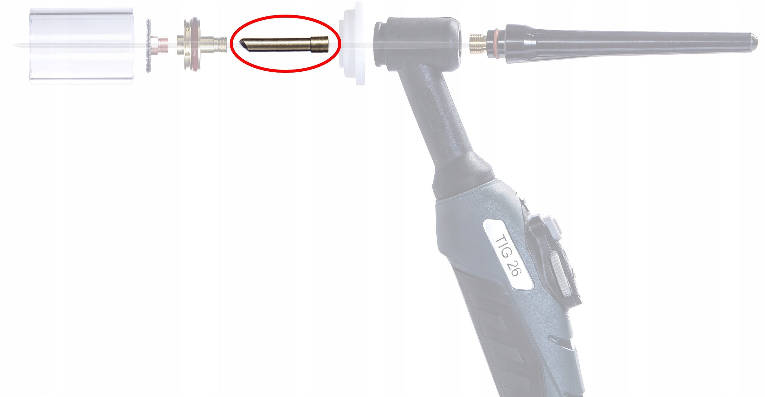 Tulejka TIG QUARTZ 26LD do SR 17/18/26 1,0mm Rodzaj inny
