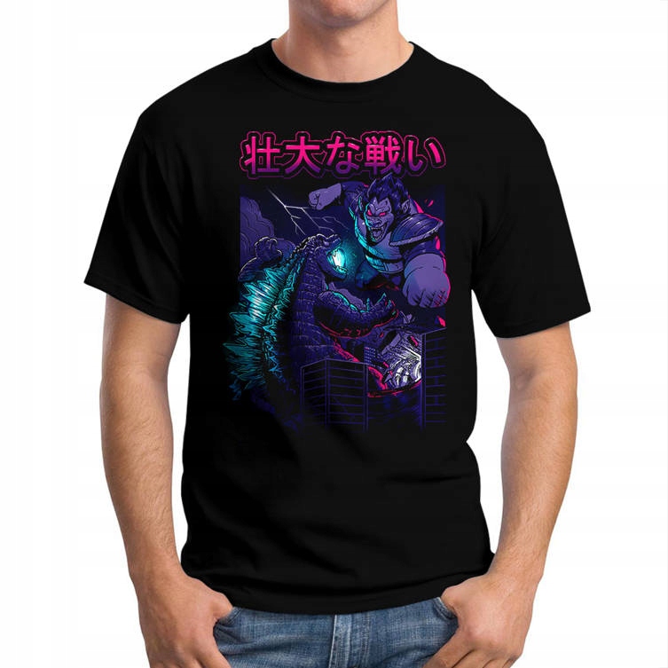 

Koszulka Męska Db Godzilla Oozaru S
