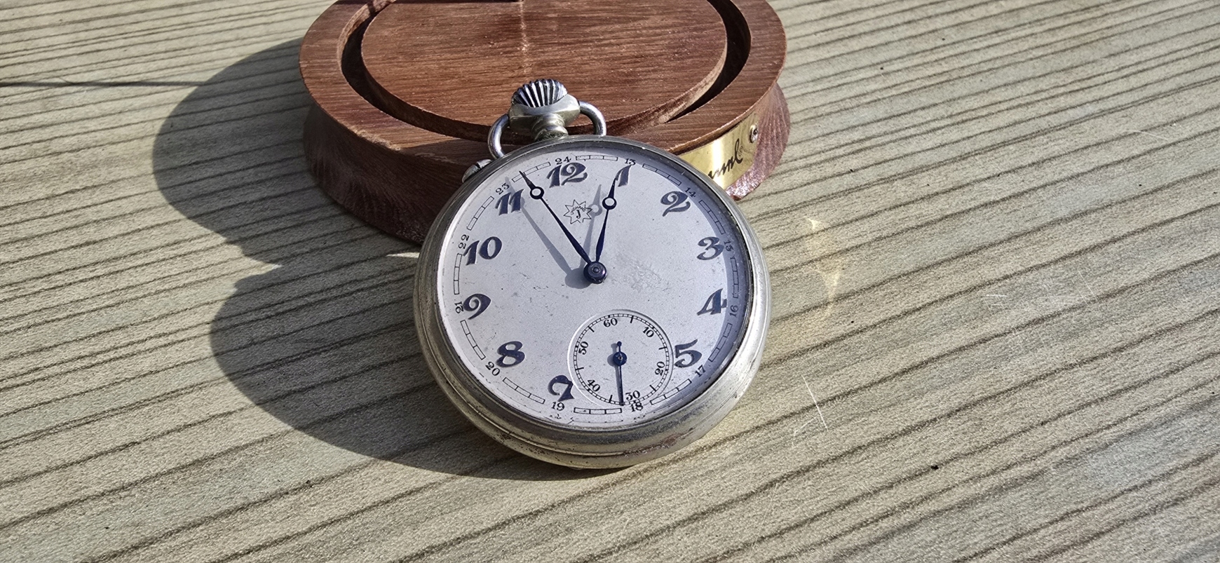 STARY ZEGAREK KIESZONKOWY JUNGHANS