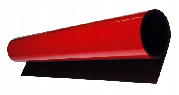 

Folia mata magnetyczna 1,0 mm z kolor czerwony