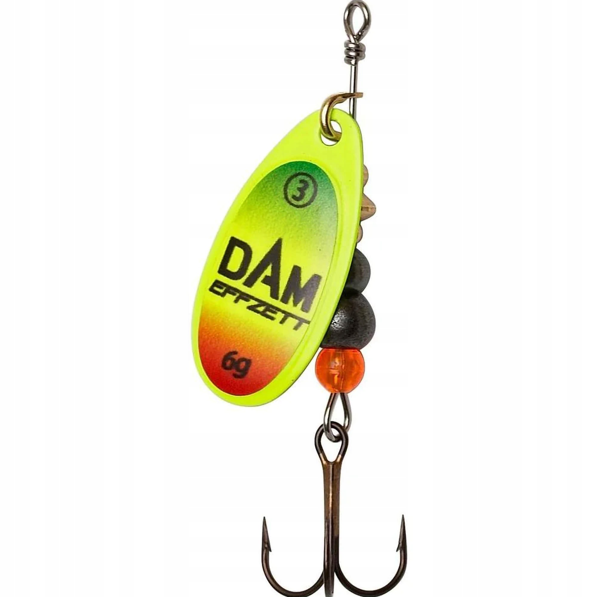 Błystka Obrotowa Dam Fluo Spinner 2 4g Sinking Trio
