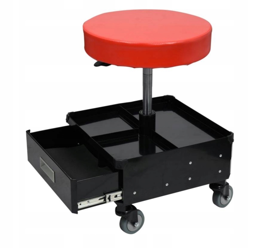 Sedadlo pracovnej stoličky s zásuvkami