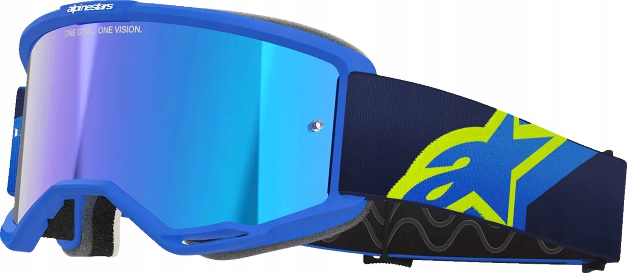 Okuliare Alpinestars Vision 5 Corp blue mirror