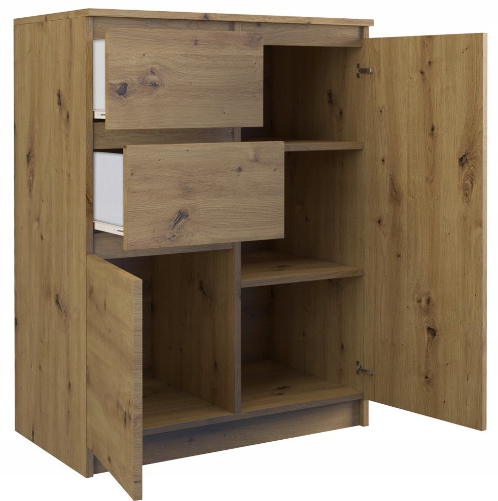 

Komoda Szafka 2D2S Dąb Artisan
