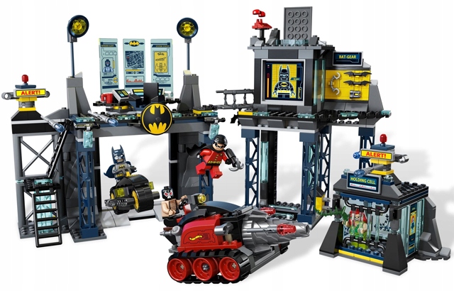 LEGO 6860 Batman | Batcave | Jaskinia Bane Ivy Robin Bruce Marka LEGO