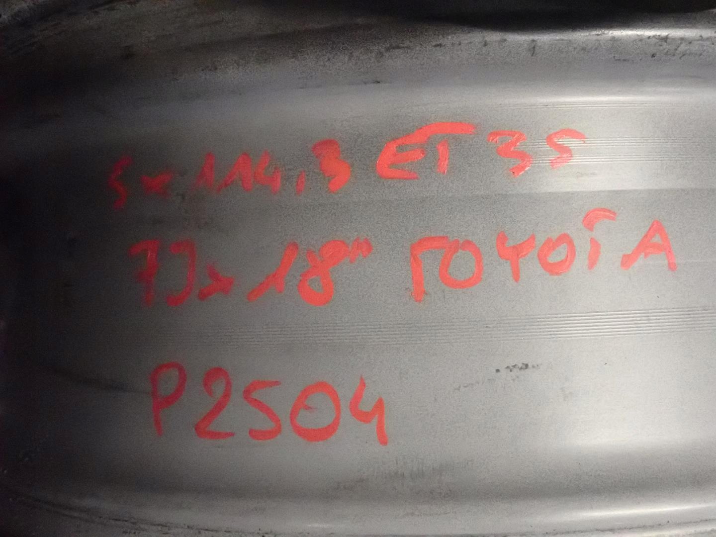 disk disk TOYOTA 5x114,3 ET45 7J 18" 002119-2018