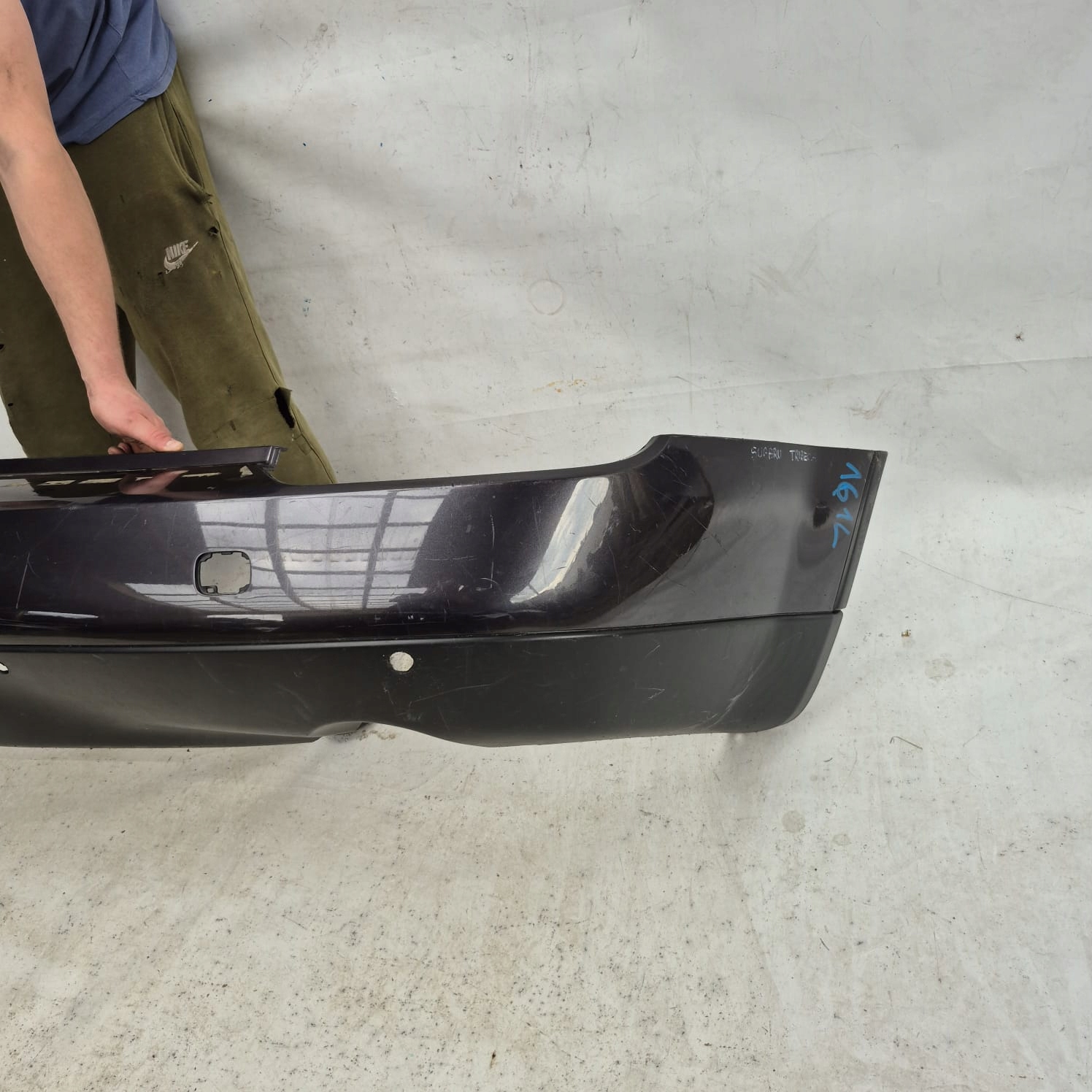 SUBARU B9 TRIBECA 05-07 bumper rear part rear PDC