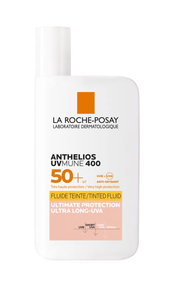 La Roche-posay Anthelios UVMune 400 Fluid Barwiący SPF50 50ml