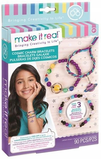 

Make It Real Zestaw Do Robienia Bransoletek Cosmic