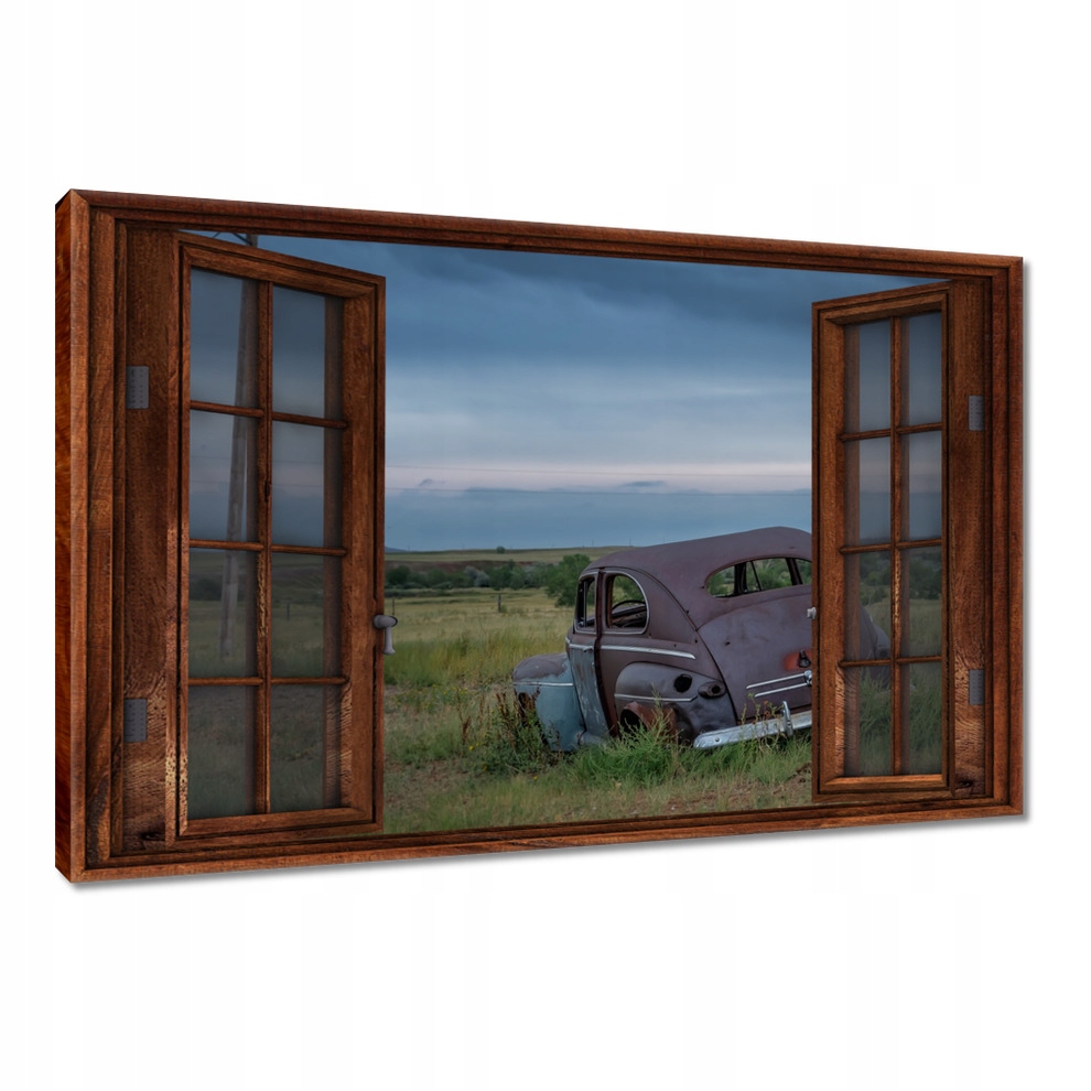 

Obrazy 120x80 Zardzewiały samochód