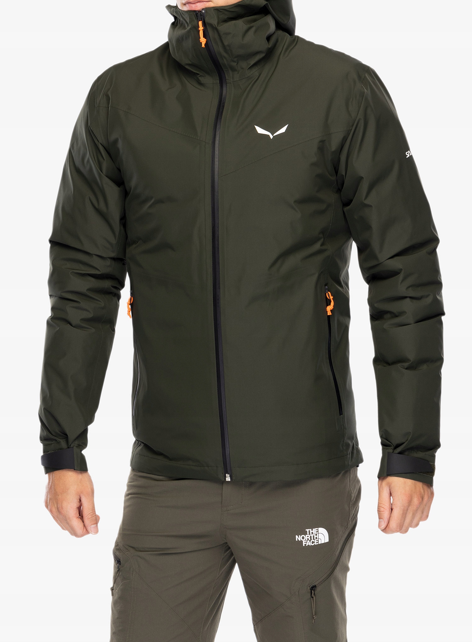 Pláštěnka Salewa Puez Aqua 4 Ptx 2,5L Jacket tmavě olivová M