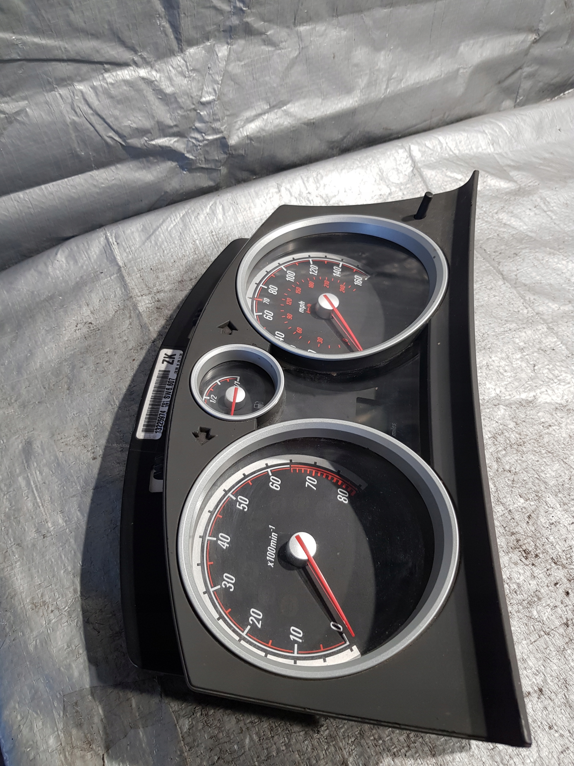 OPEL ASTRA H dials 13225974 UK