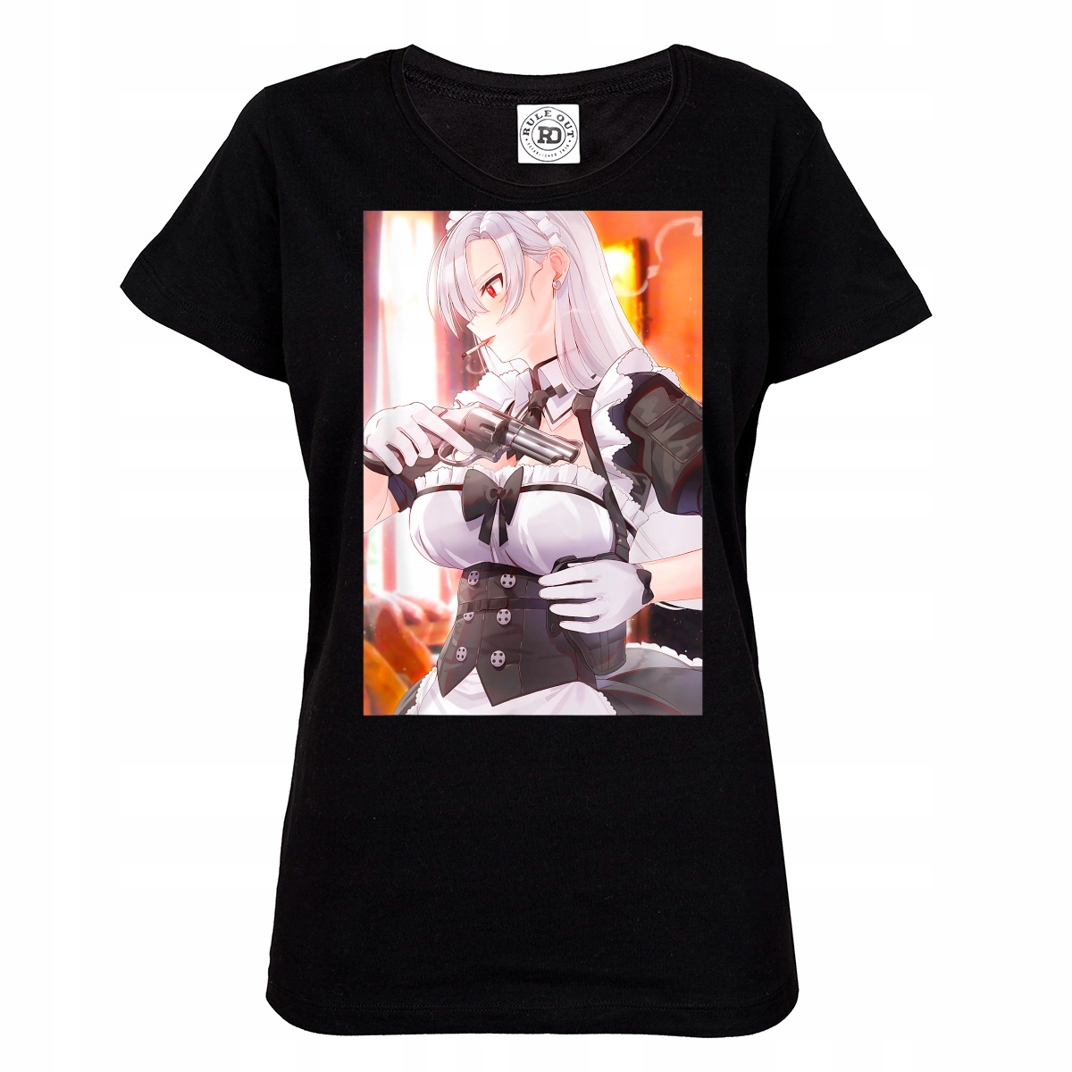 

Damska Koszulka Kwaii Anime Girl Asthetic Otaku