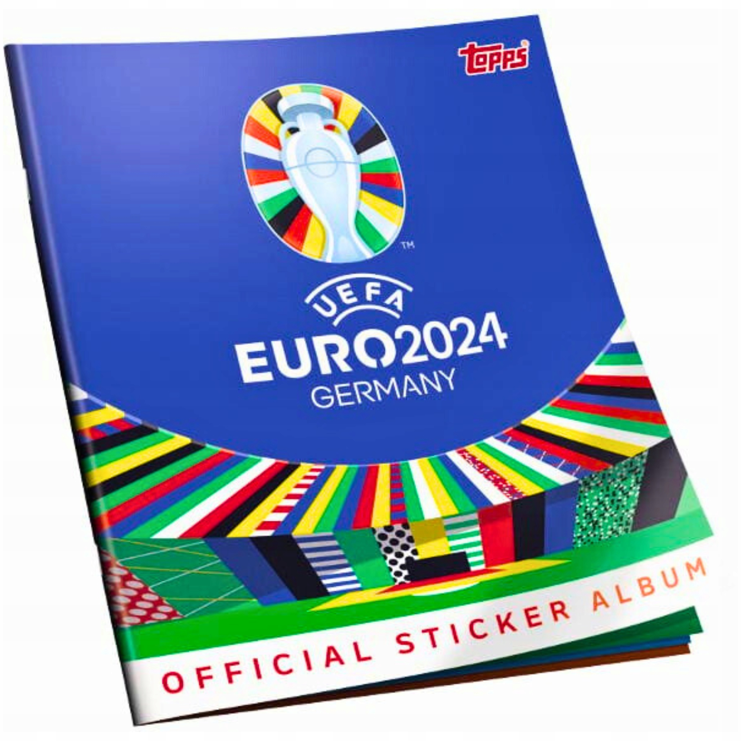 Album na Naklejki Euro 2024 6 Naklejek Uefa Germany Topps