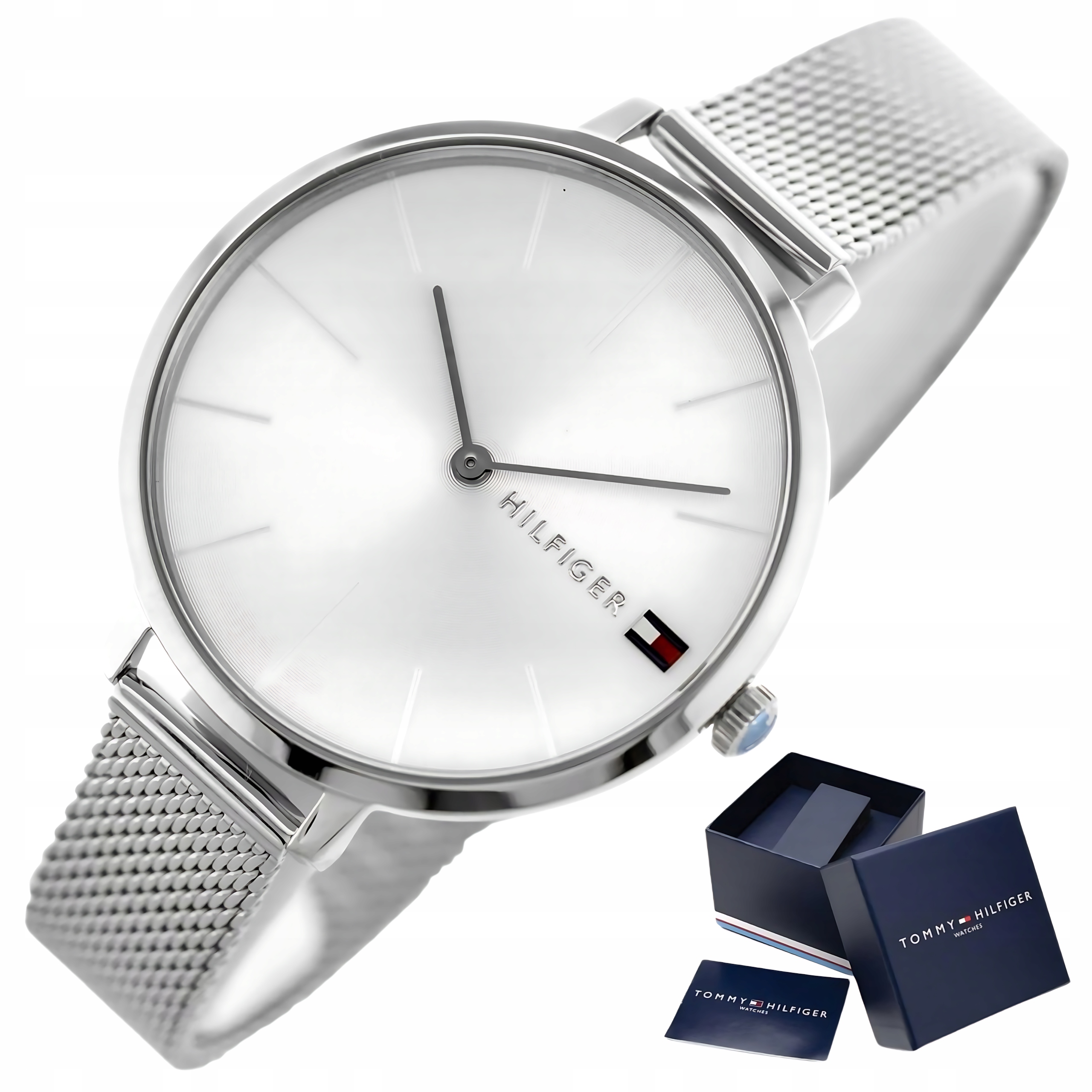 Dámské hodinky Tommy Hilfiger 1782163 Project Silver Slim Vodotěsný box