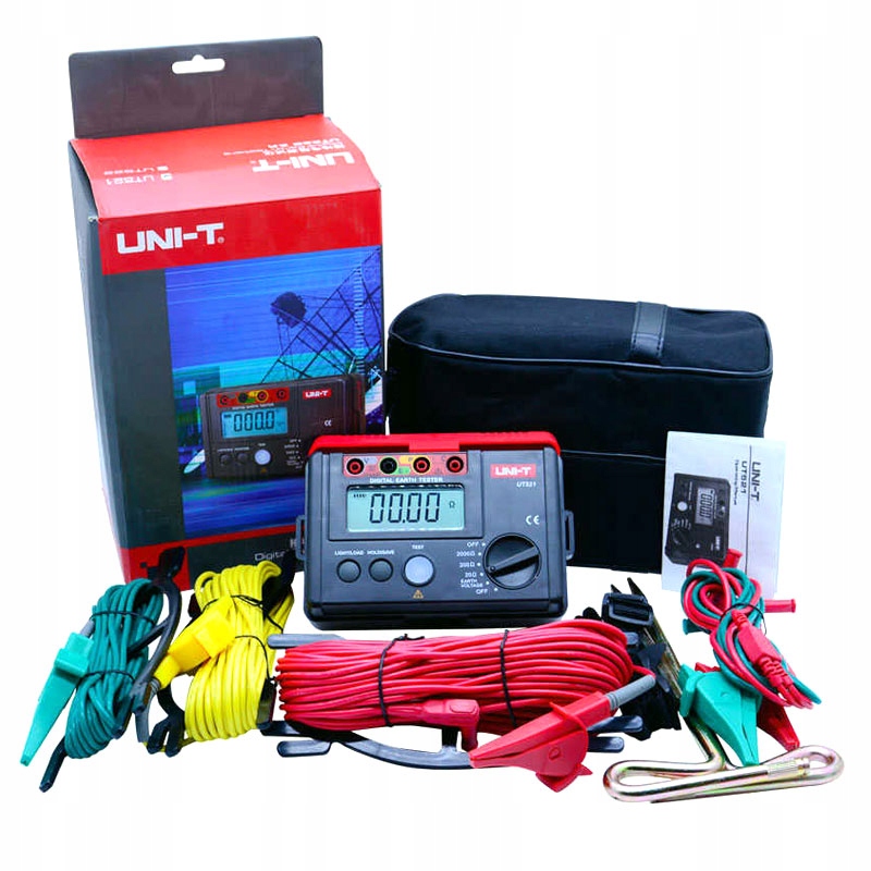 Merač UT521 Uni-t Odporu Uzemnenia Súprava