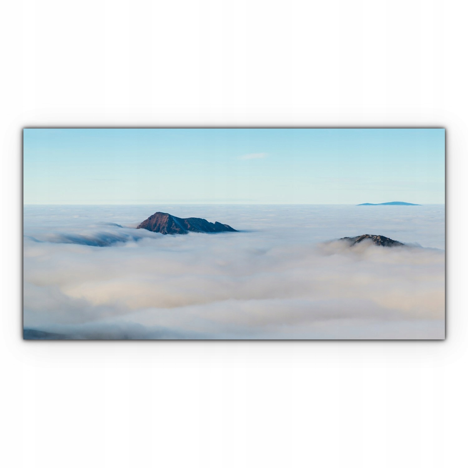 

Obraz na płótnie z foto 120x60 Góry Chmury Niebo