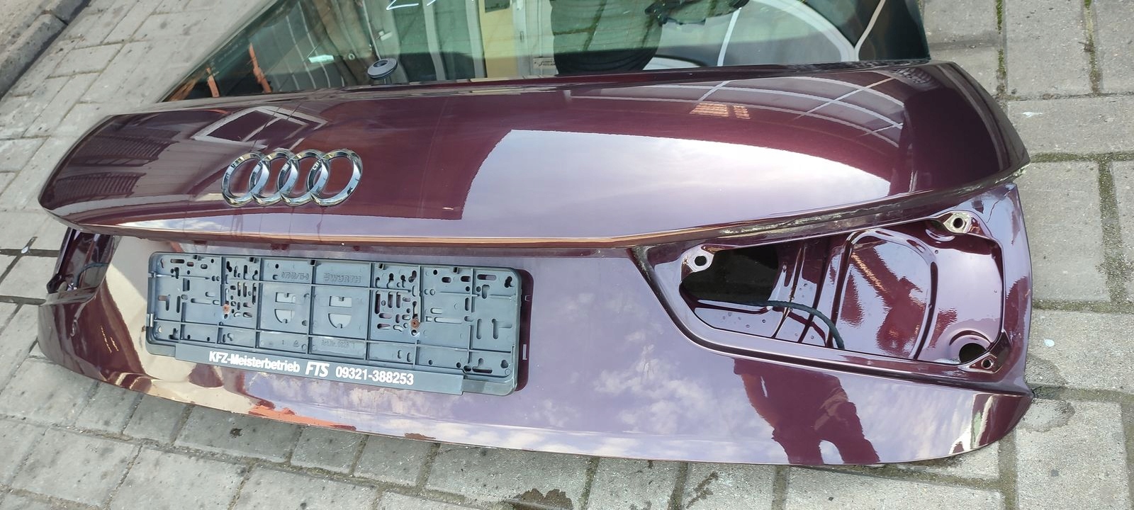 trunk door boot Audi A1 8X LY4S 3D