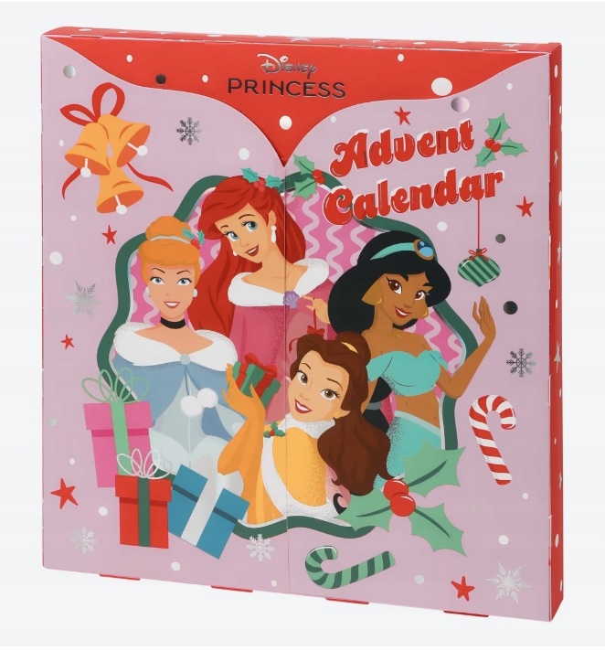 Adventní Kalendář S Kosmetikou Pro Dívku Disney Princess