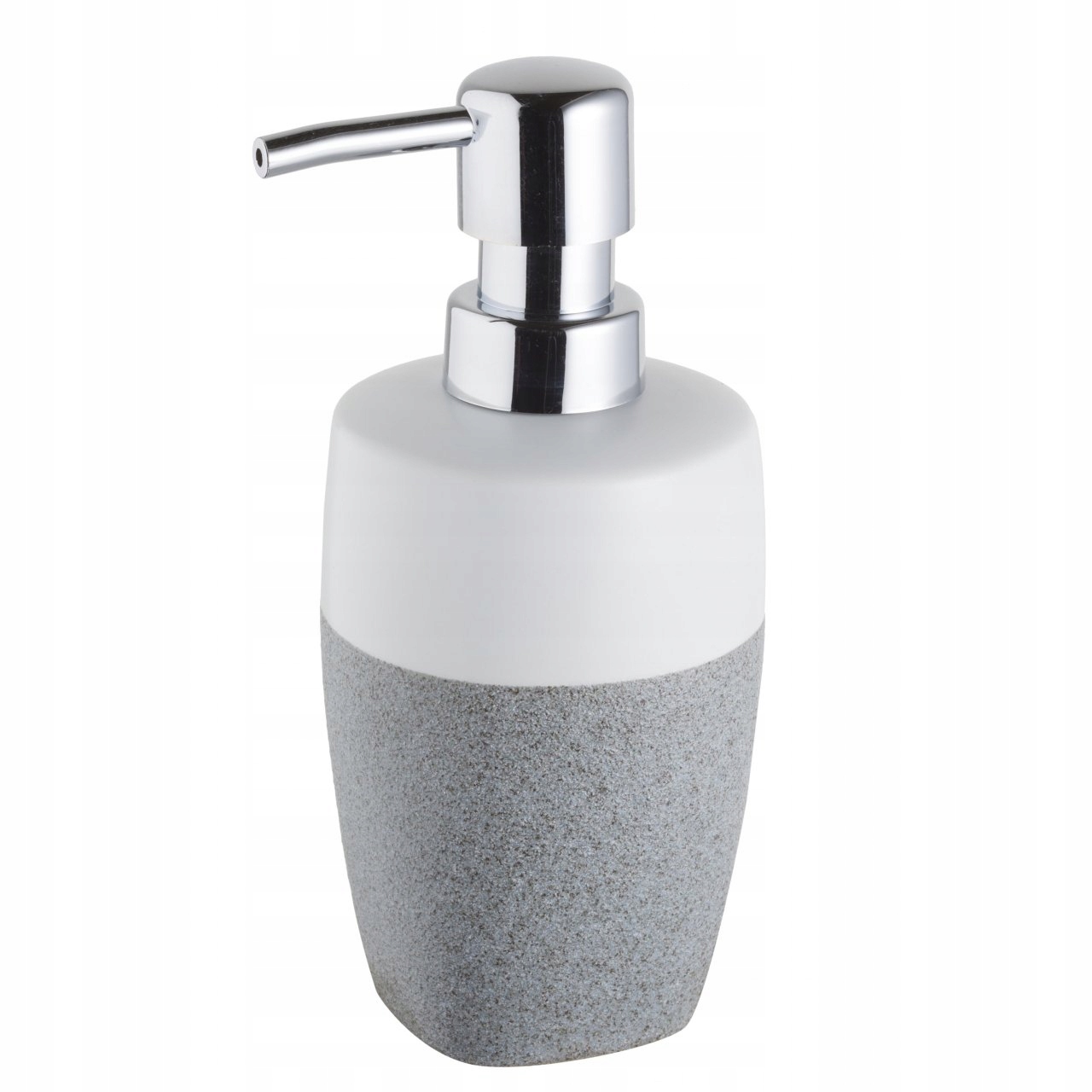 

Dozownik Łazienkowy Do Mydła W Płynie Biało-szary