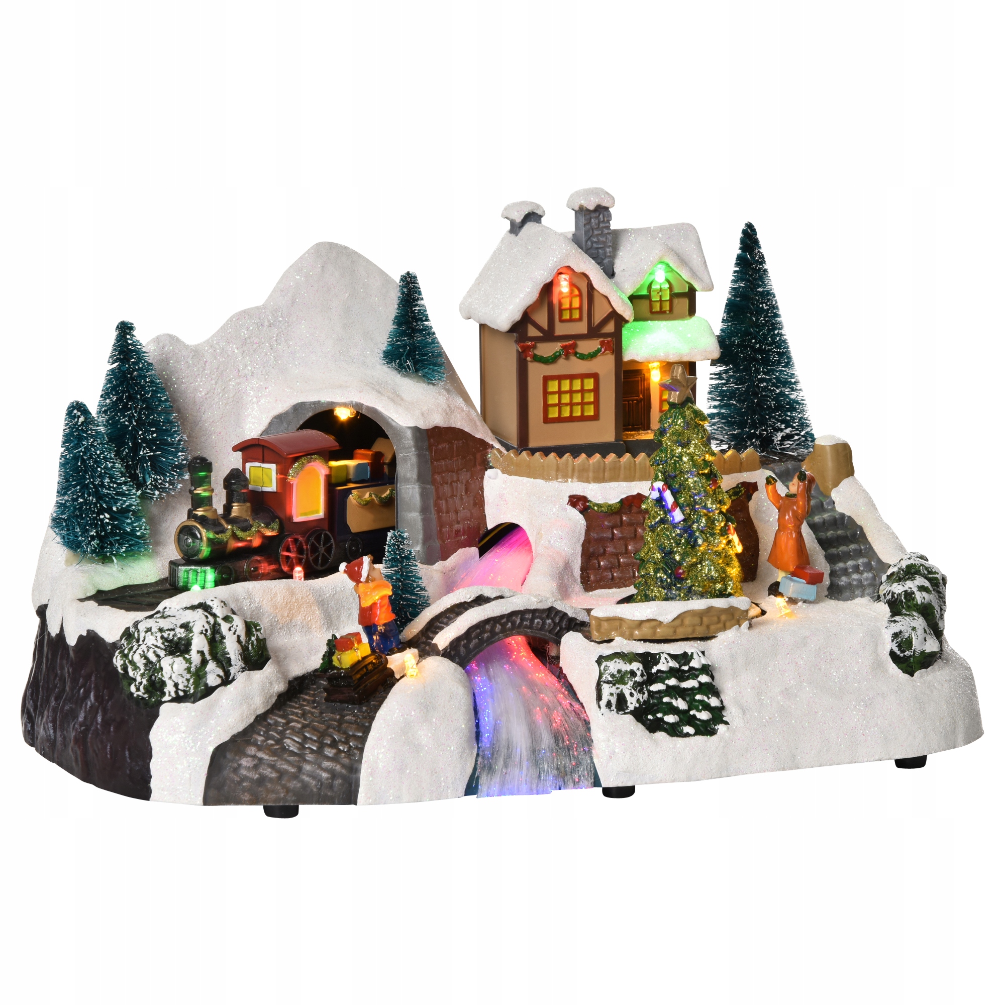 

Wioska Bożonarodzeniowa dekoracja świąteczna z Led