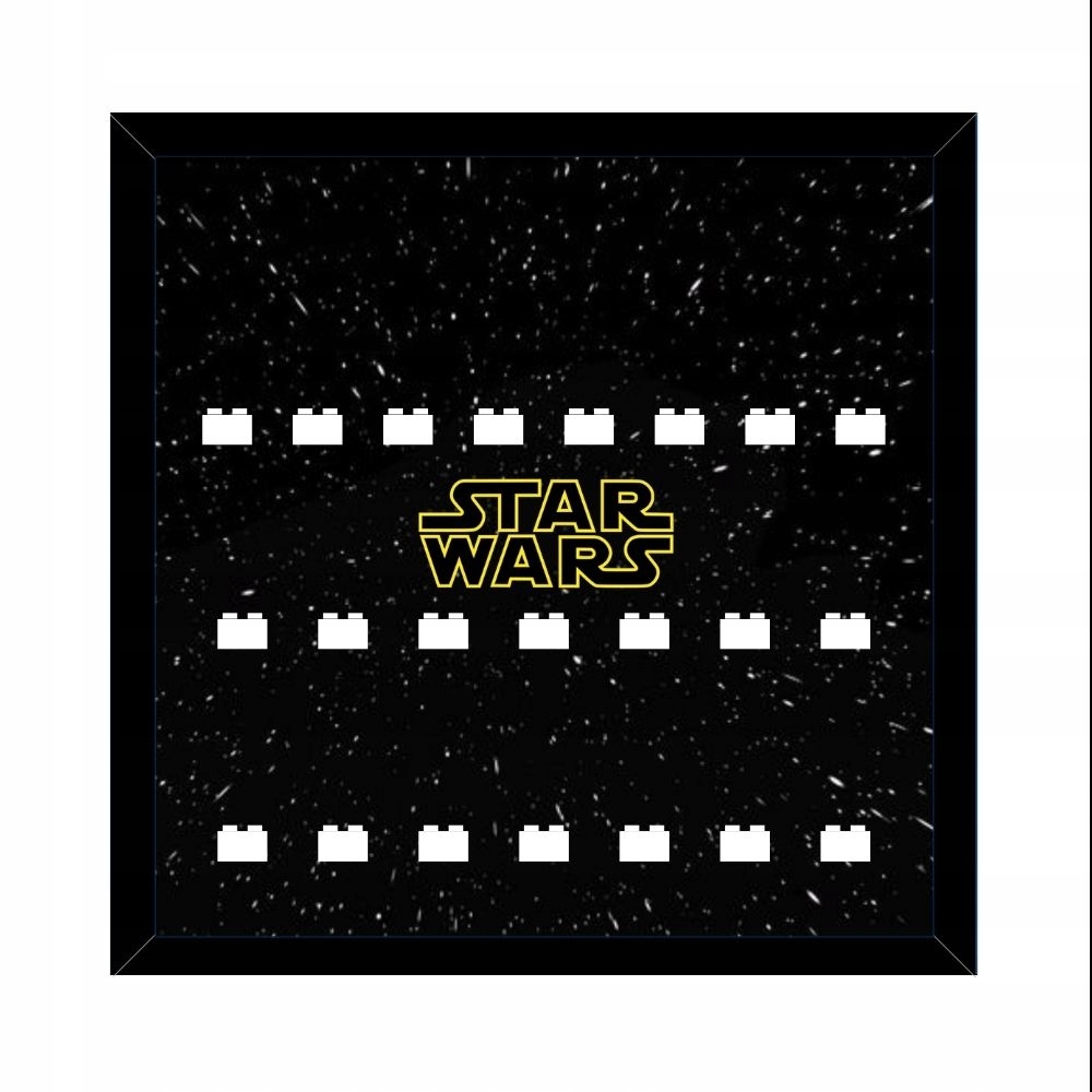 Personalizovaný Rámeček pro minifigurky Lego Star Wars