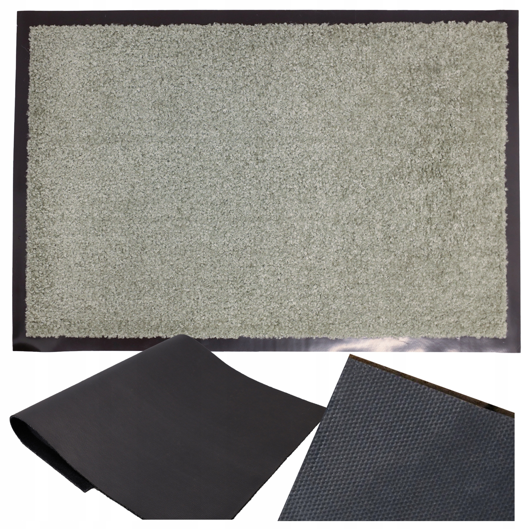 Rohožka pod dveře pro boty Velká 90 x 150 cm Gumová Forma protiskluzová