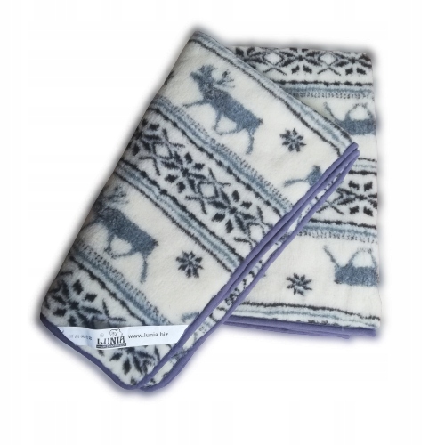 Vlněná deka 155/200 Merynos Sob Šedá