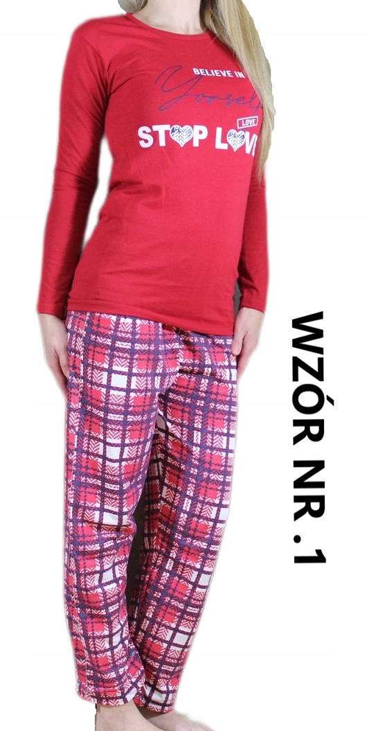 PIŻAMA DAMSKA BAWEŁNIANA DUŻO WZORÓW modeli Marka Inna marka