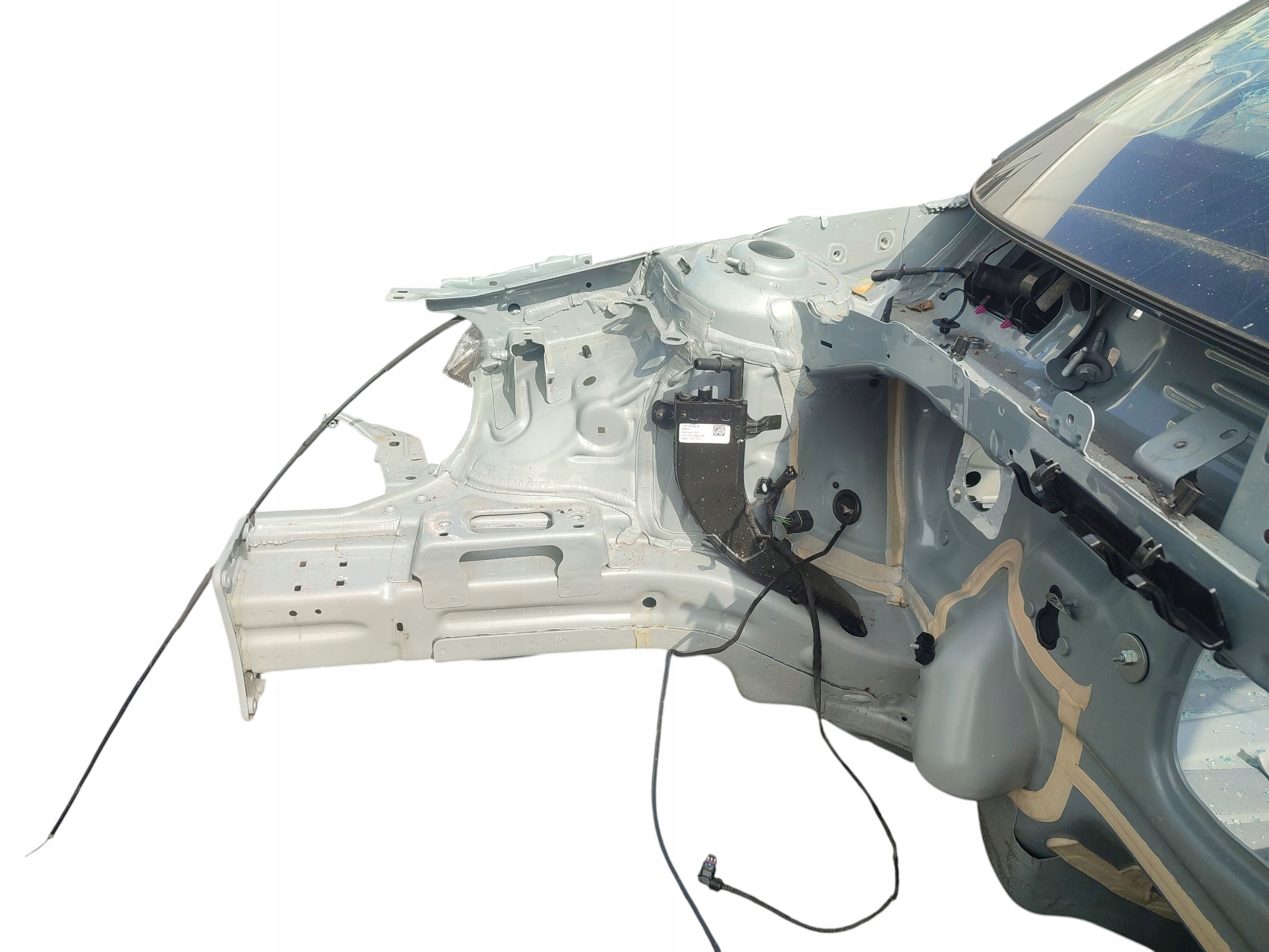 quarter right pillar A AUDI A1 II 82A LAK: LZ7W (18-25)