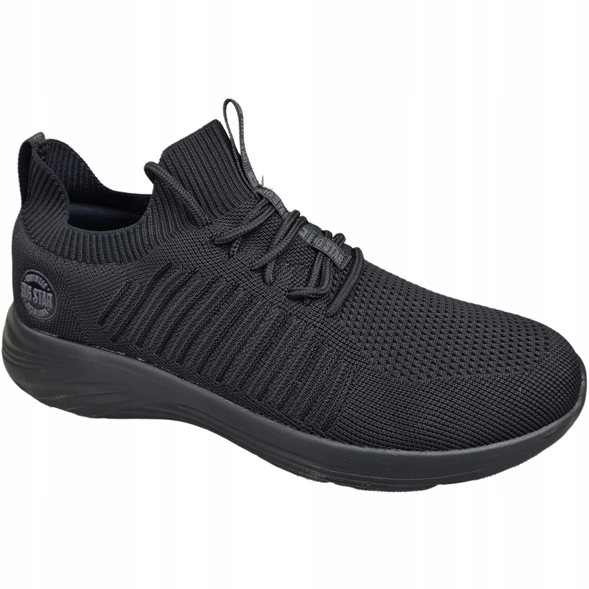 

Buty męskie z siatki Big Star czarne JJ174289 44