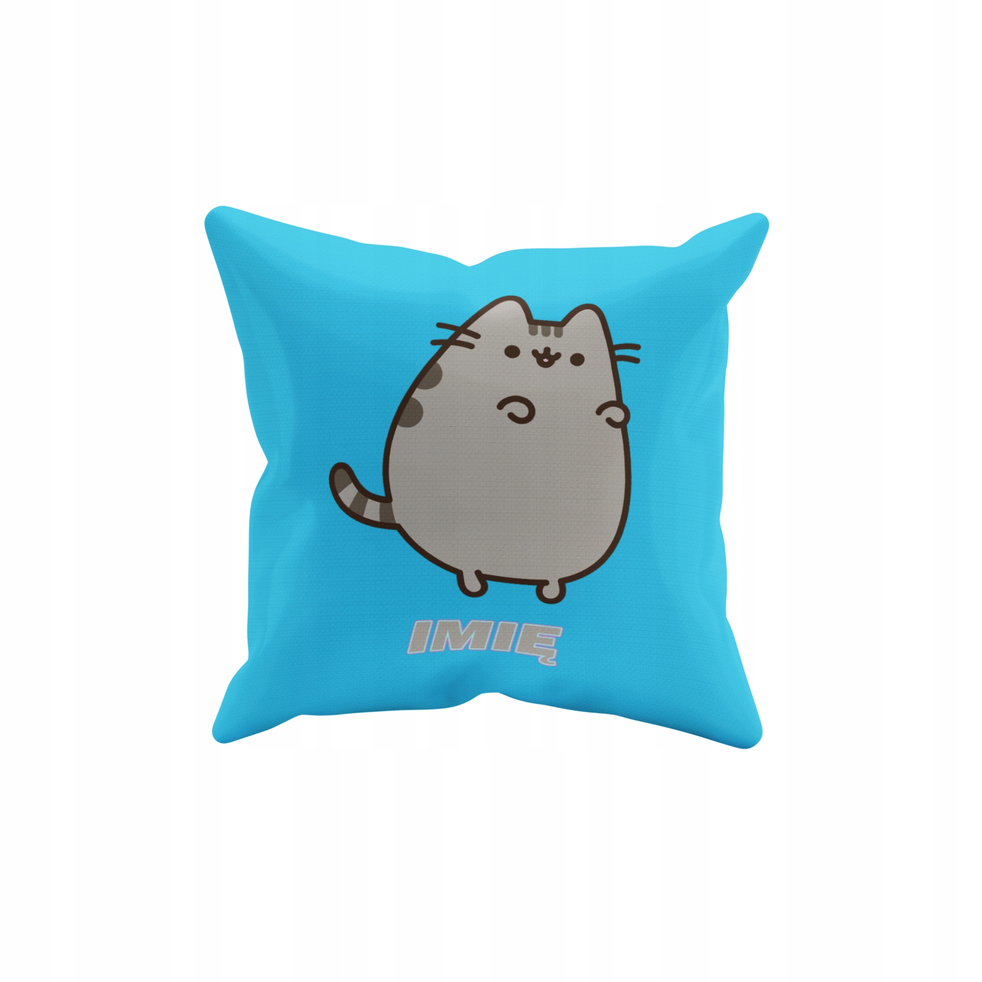 POSZEWKA NA PODUSZKĘ JAŚKA DO PRZEDSZKOLA RÓZOWY KOTEK + IMIĘ GRATIS Waga produktu z opakowaniem jednostkowym 0.5 kg