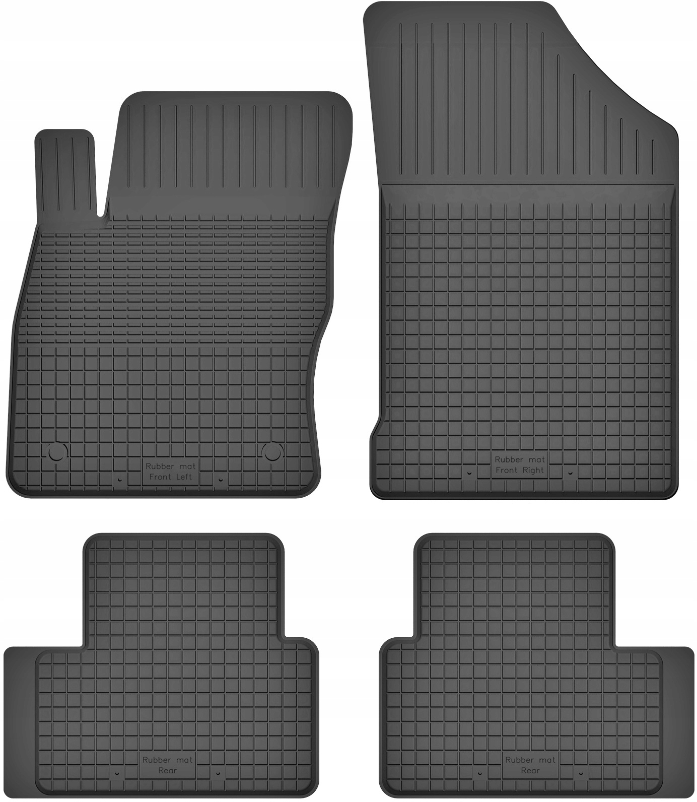 

Dywaniki gumowe wycieraczki do Fiat Doblo I 01-09