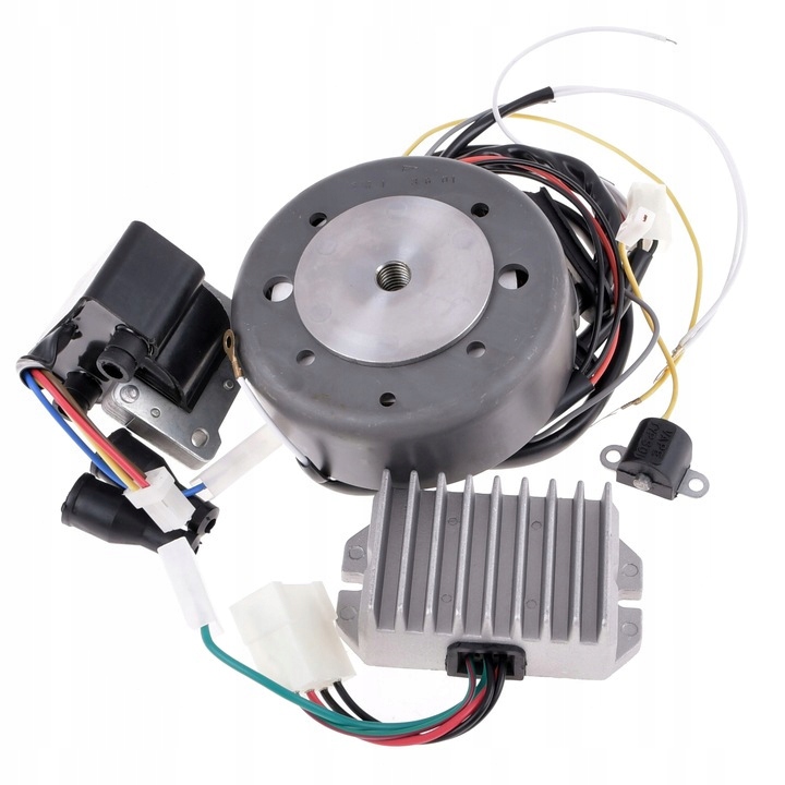 ZAPŁON BEZSTYKOWY CDI 12V JAWA 350 KPL DELUX KOMPLET MODUŁ CEWKA STATOR