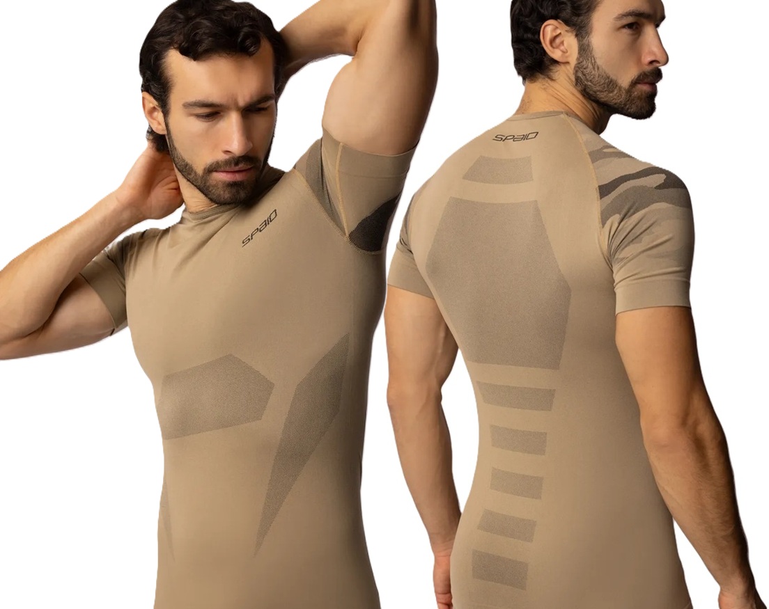 Męski T-shirt Przewiewny Sportowy Do Biegania Na Rower Oddychający Spaio XL