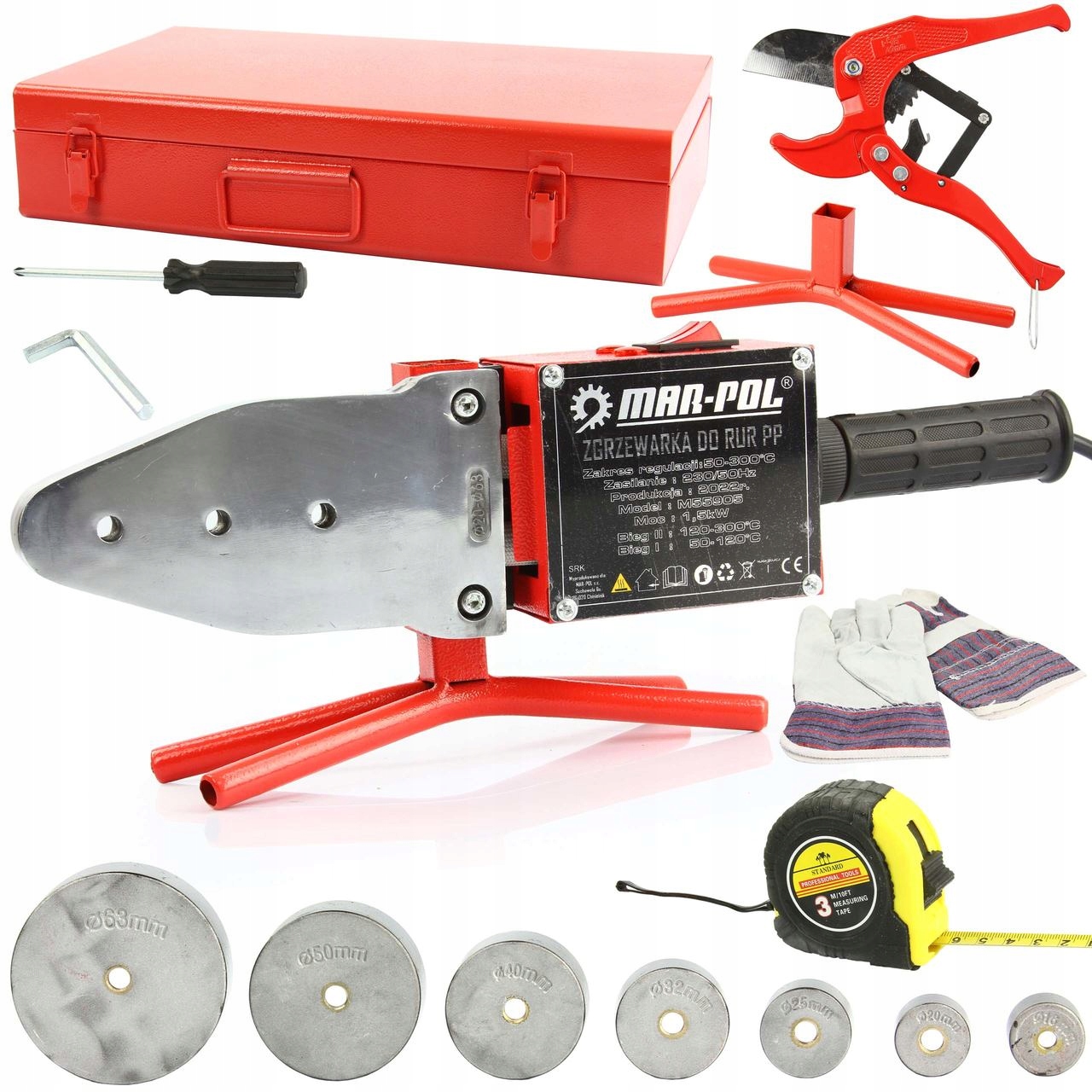 

Zgrzewarka Do Zgrzewania Rur Pp Pcv 2700W Marpol