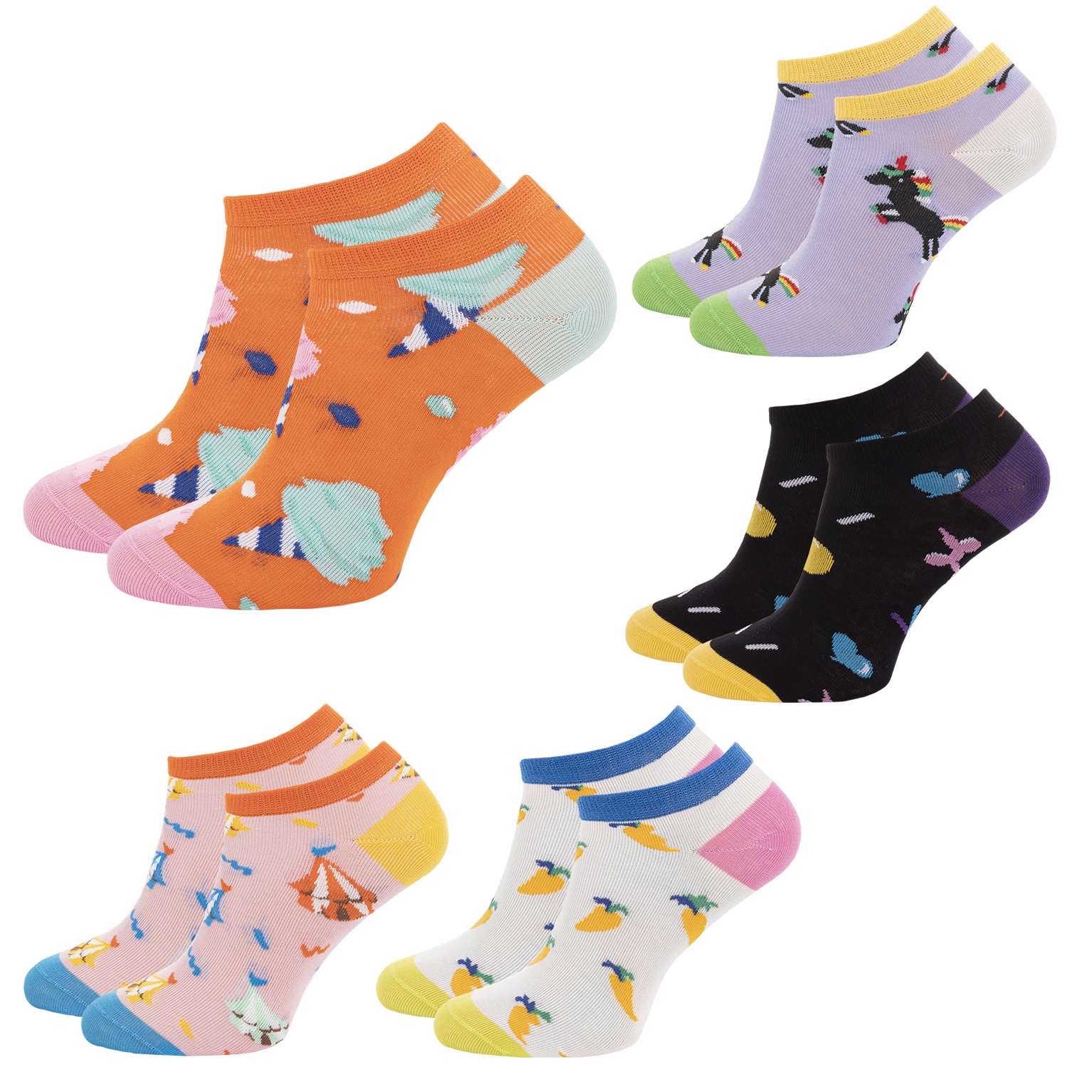 

5x Skarpety Dziecięce Aura Via Stopki Bawełniane