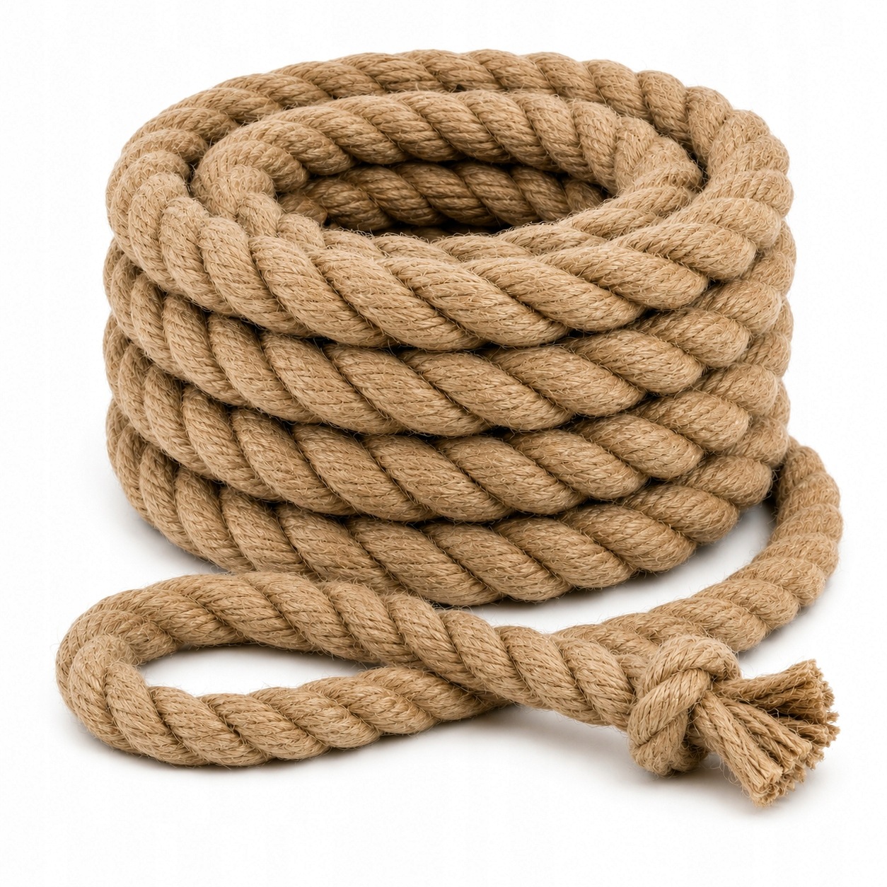 Lina jutowa Skręcana Ozdobna Budowlana linka sznur jutowy 20mm 20m Premium